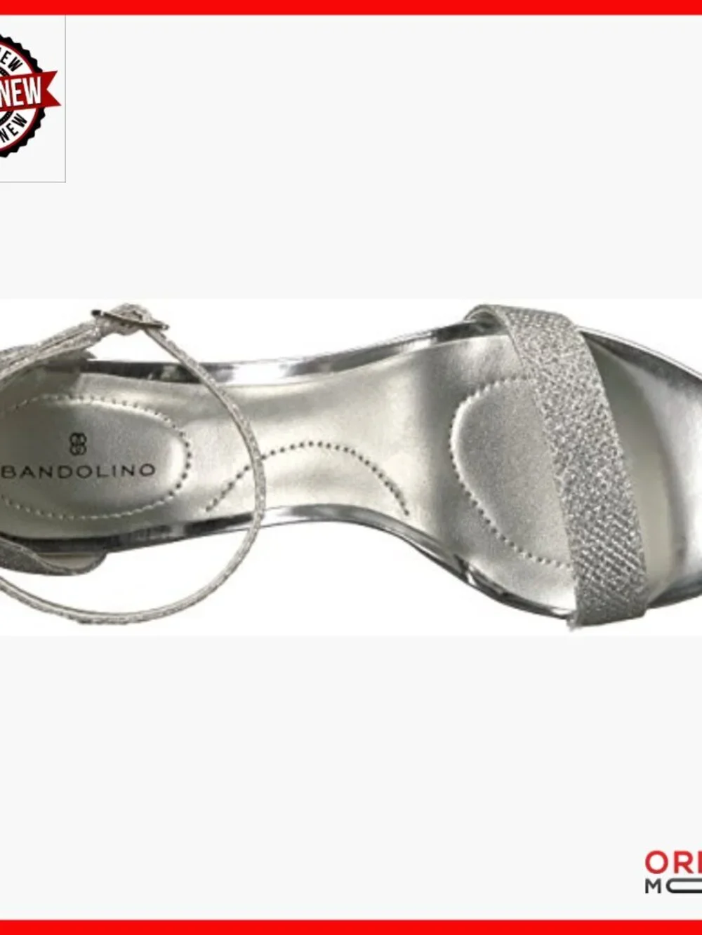 Heeled Sandals with Ankle Strap, Padded Footbed, Flexible Sole
